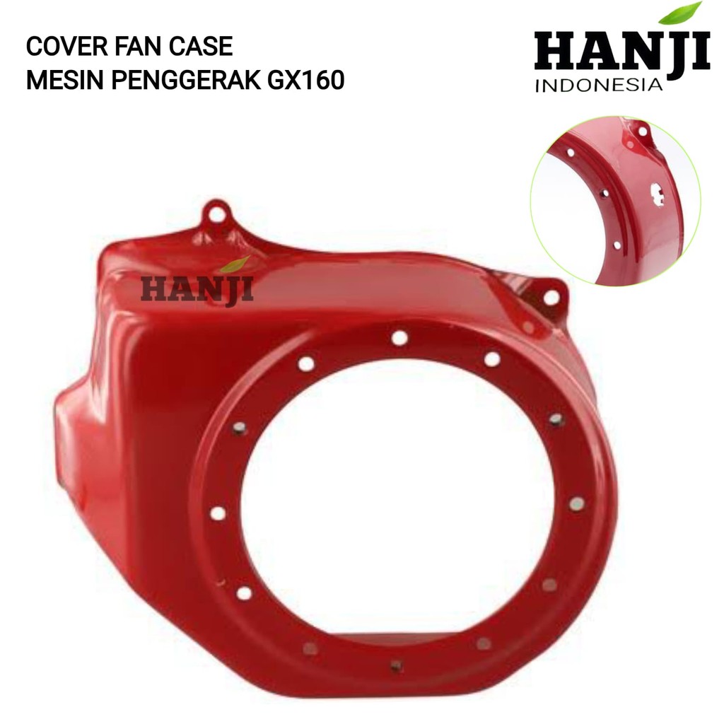Pelingdung Mesin Starter Honda Gx160 Gx200 Cover Fan Kap Recoil Starter Mesin Honda Gx160 Gx200 5.5H