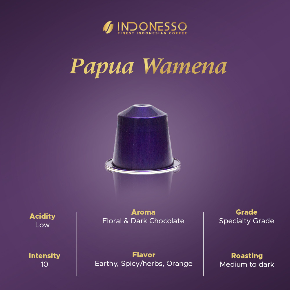

JAMIN MURAH !!!INDONESSO Assorted Edition Coffee Capsules Compatible with Nespresso Machines / Kapsul Kopi 5 styles(BISA LANGSUNG ORDER)