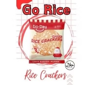 

New Go Day Rice Cracker bundling isi 6rcg (60pcs)Premium
