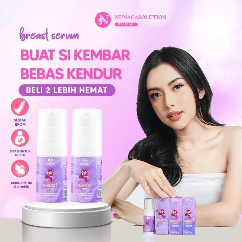 Serum Pembesar Payudara Aman BPOM Herbal Alami Pembesar Payudara BPOM – Hasil Cepat, Aman & Halal