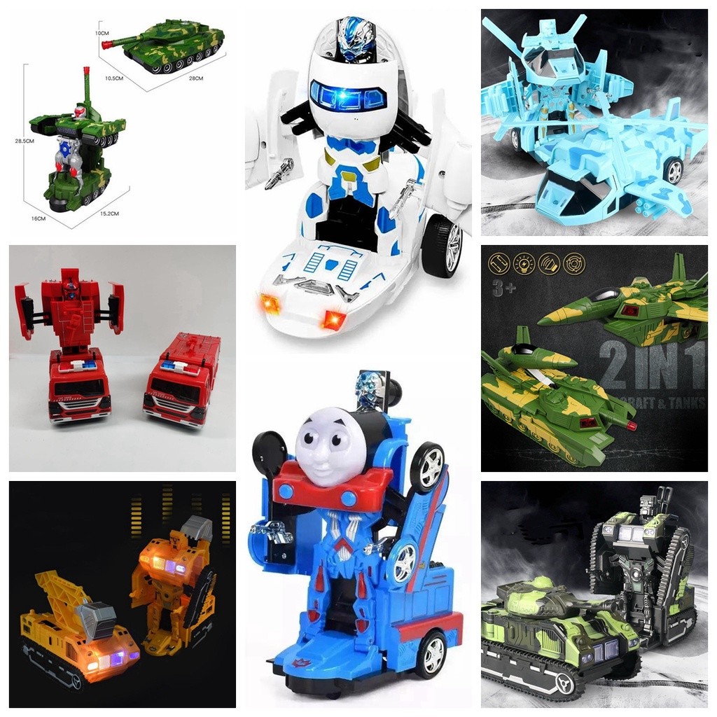 COD  MAINAN MOBIL ROBOT THOMAS  STRU  JUMBO TRAIN KERETA THOMAS ROBOT BESAR - MAINAN ANAK