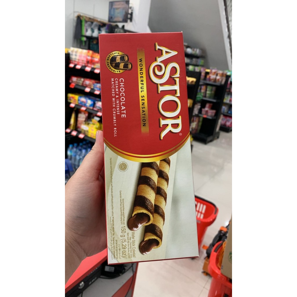 

Astor Wafer Stick Chocolate 150g