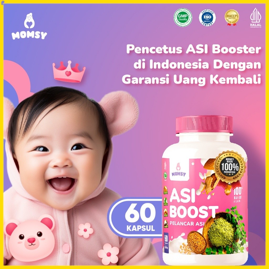 

MOMSY ASI BOOST 1 BOX ISI 60 ASI BOOSTER MOMSY 1 BOX ASI BOOSTER PELANCAR