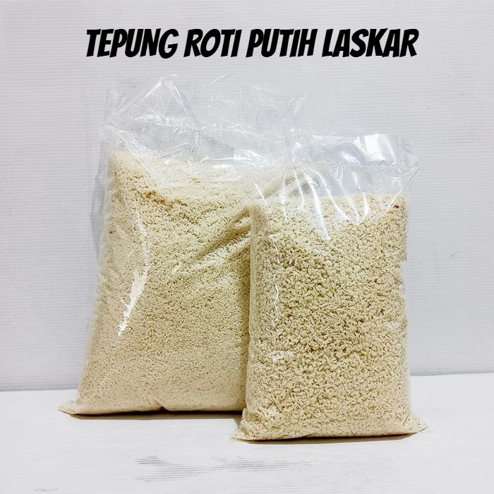 

TEPUNG PANIR PUTIH LASKAR / BREAD CRUMB / TEPUNG ROTI HALAL