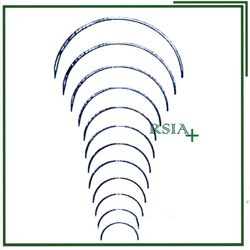 Suture Needle Hecting GR Jarum Hecting Hekting Otot Nald Heckting Otot RSIA