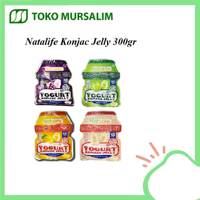 

Natalife Konjac Jelly Yogurt - Snack Camilan Anak Sehat Rasa Segar Buah, Dingin Lebih Nikmat