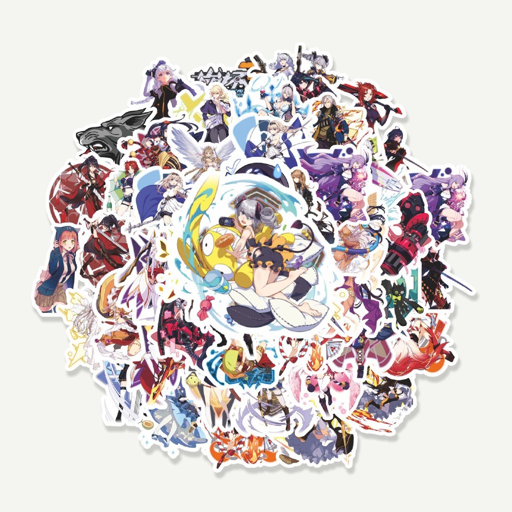 

Sticker Pack Stiker Anime Honkai Impact | Sticker TUMBLR | Stiker LAPTOP KOPER HELM