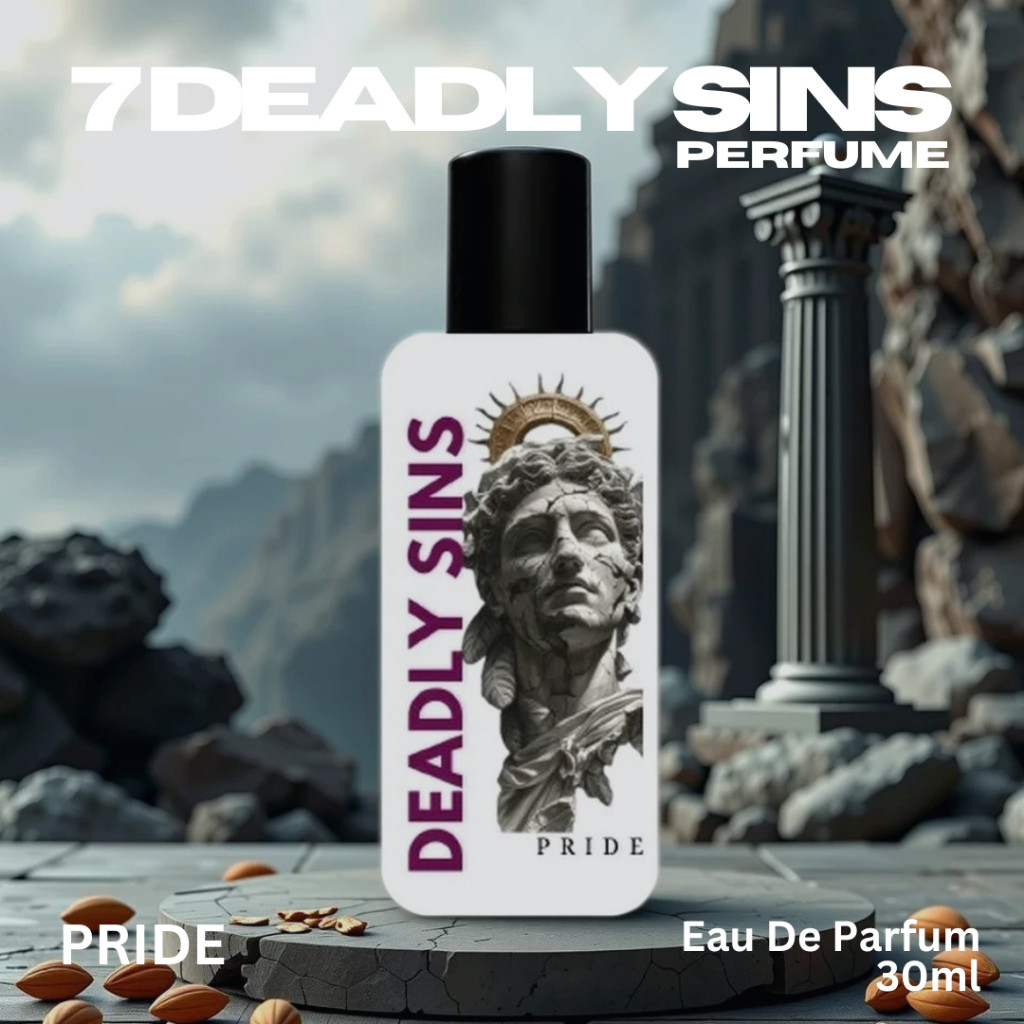 PRIDE Perfume by 7 Deadly Sins - Perfume for Men Eau De Parfum 30ml. Parfum Pria