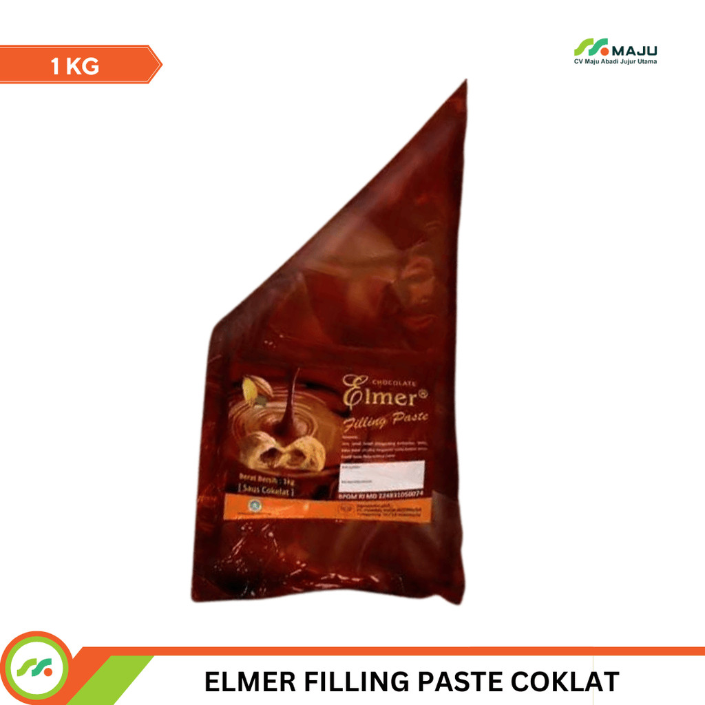 

Elmer Filling Pasta Tropical Dark 1kg , Isian Pasta Coklat