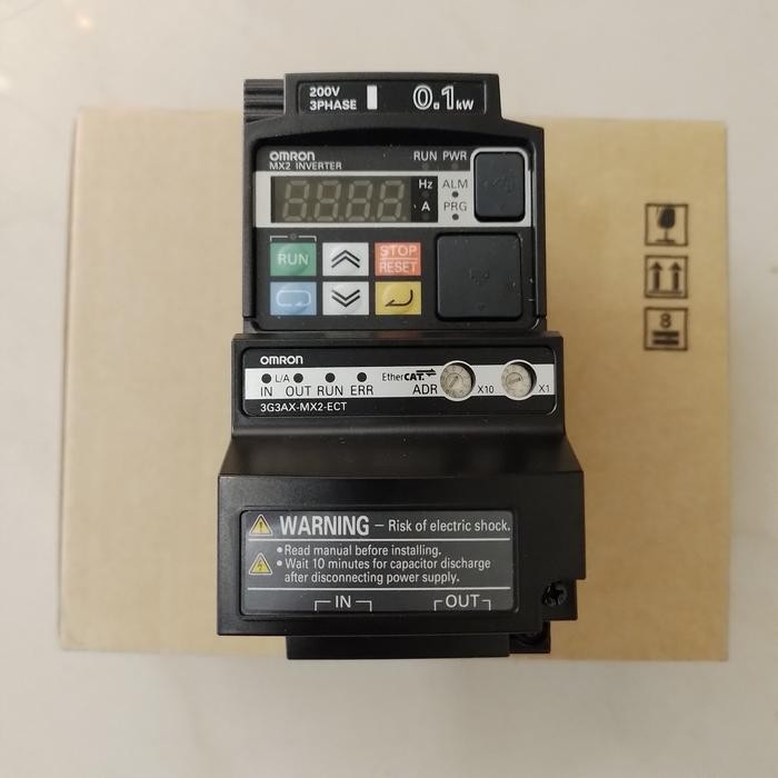 inverter Omron 3G3MX2-A2001-V1 200V 3 Phase 0.1kW