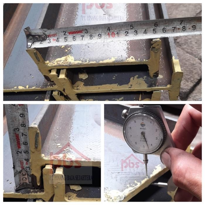 (6 Meter) BESI IWF / BESI WF / BAJA WF 150 200 250 300 - WF 150 X 6 M