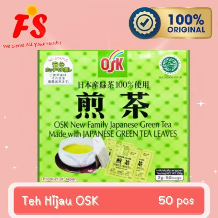 

OSK Japanese Green Tea/ Teh Hijau OSK Jepang (50 Sachet) - Teh Hijau