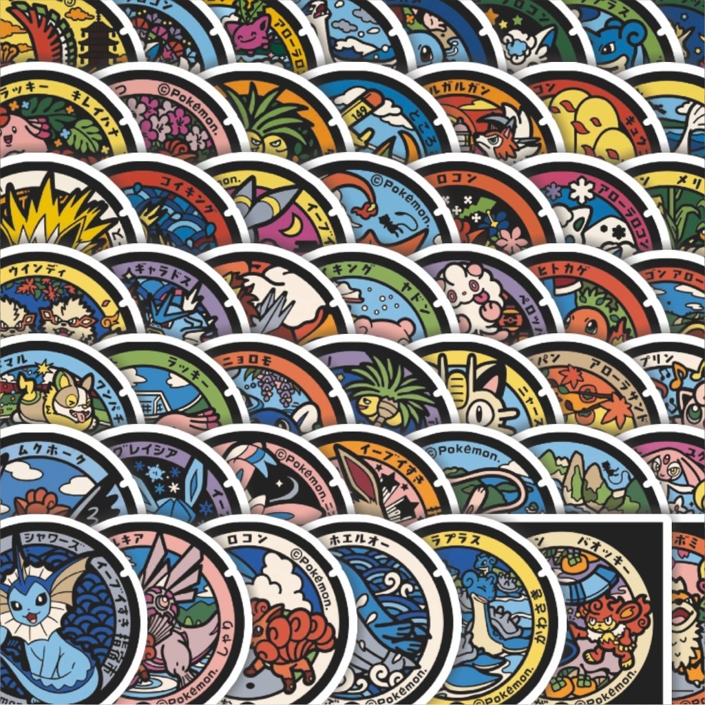 

Stiker Cutting Pack Stiker Pokemon Newst Isi 100Pcs Series Aesthetic Lucu Keren Untuk Koper Bahan Vynil