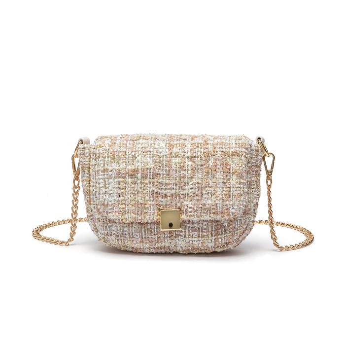 "S.LN.S" - PASTI READY HONYAN Tas Selempang Wanita Wicha Sling Bag Kulit Rajut Kekinian Tas Fashion 