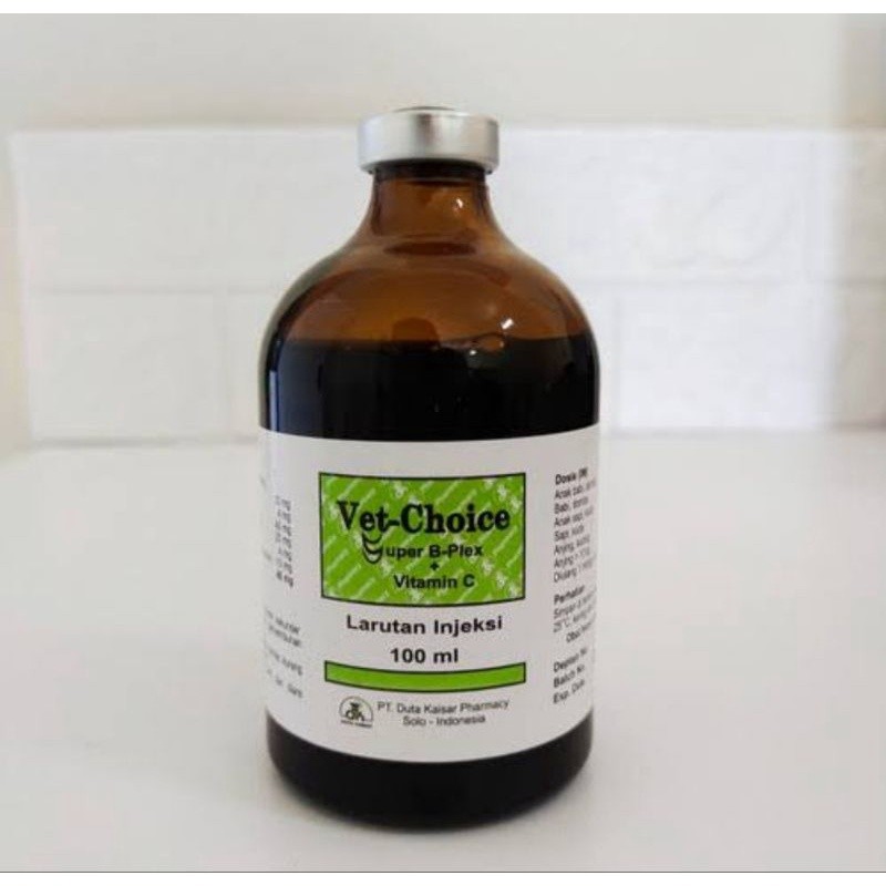 VET CHOICE 100 ML - Vitamin Dengan Kandungan Vitamin B Complex Dan C