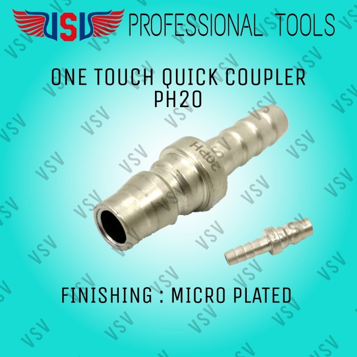 VSV Quick coupler / One touch coupler PH20