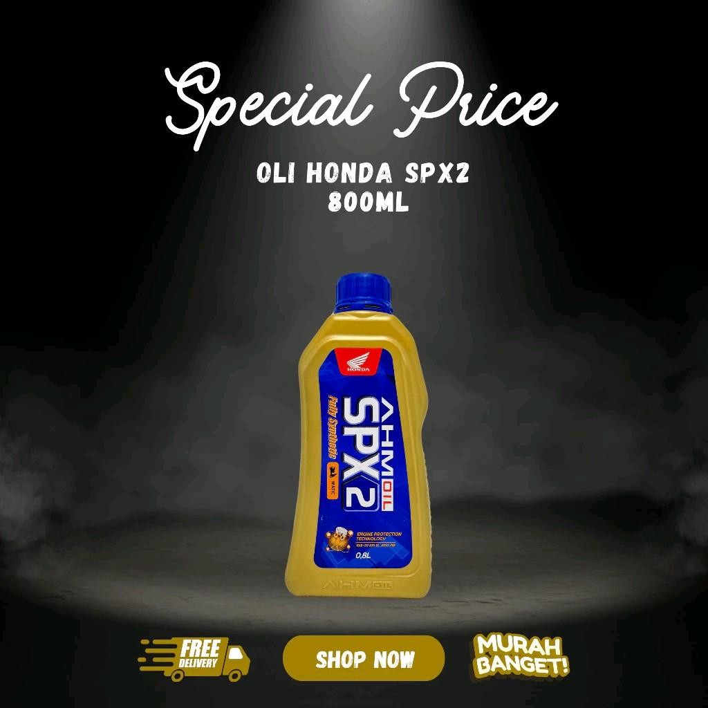 OLI SPX 2 HONDA MATIC BEAT VARIO SCOOPY SPACY / OLI MOTOR MATIC 0.8L / OLI SPX2 MATIC / AHM OIL SPX2