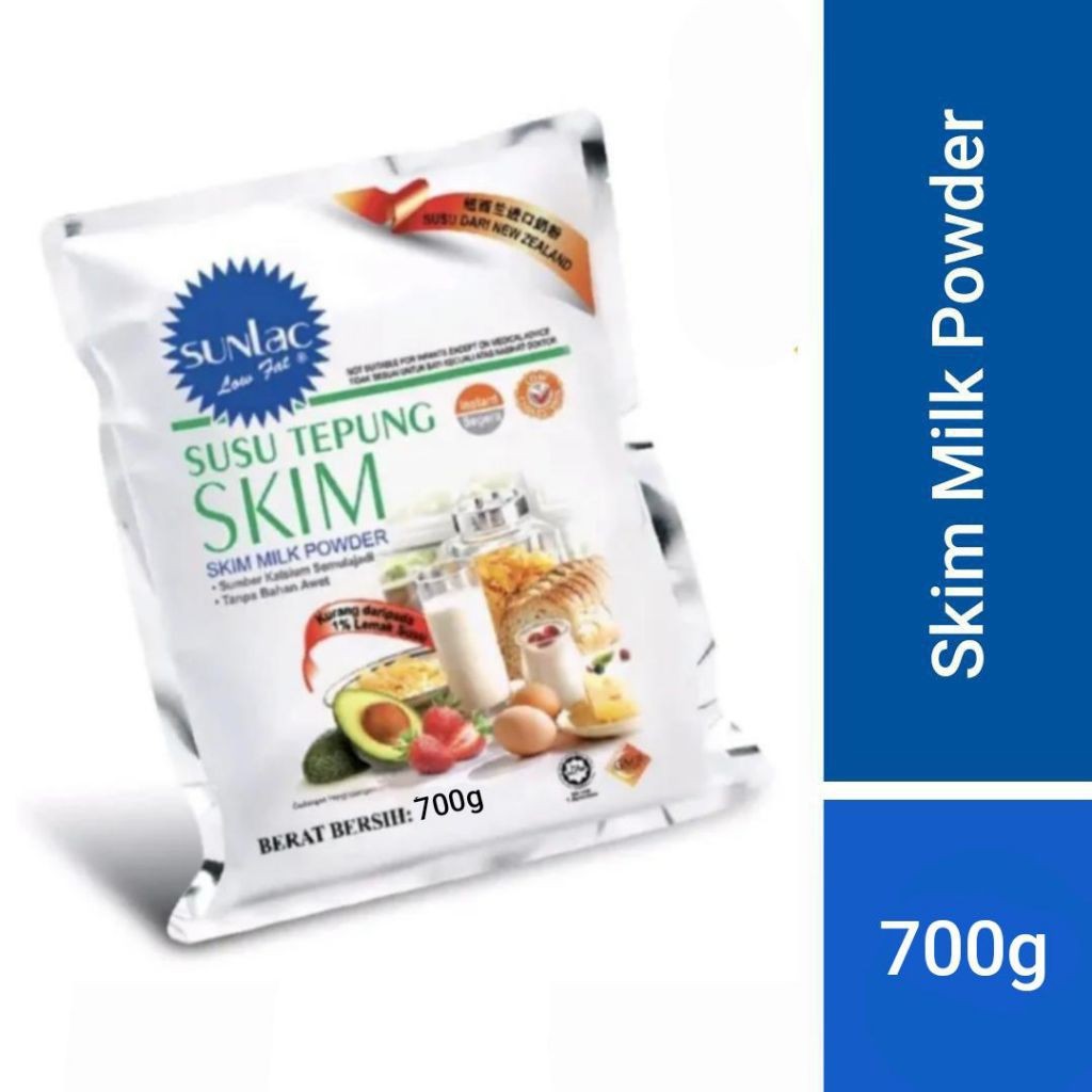 

SUNLAC Low Fat Susu Bubuk Skim Malaysia (700g)
