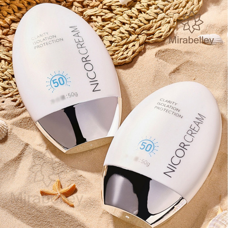 COD⚡ Nicor Sunblock Sun Block Protection Sunscreen UV SPF 50 + PA++++ Wajah Dan Badan Sunscreen UV 5