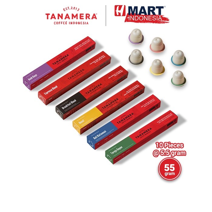 

Ready TANAMERA COFFEE - Coffee Capsule / Kapsul Kopi