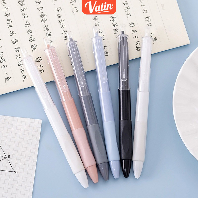 

Pulpen 5/10PCS hitam 0.5mm Pulpen Gel Pena Pen standar pulpen murah bolpoin alat tulis bulpen perintilan sekolah lucu stationery