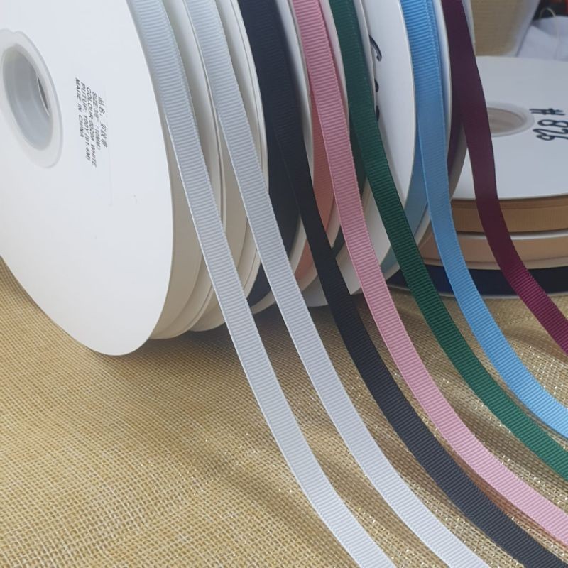 

1 Roll - 100 YARD SIZE 1 cm DX | Pita Grosgrain Import ⅜ INCH | BAGIAN 1