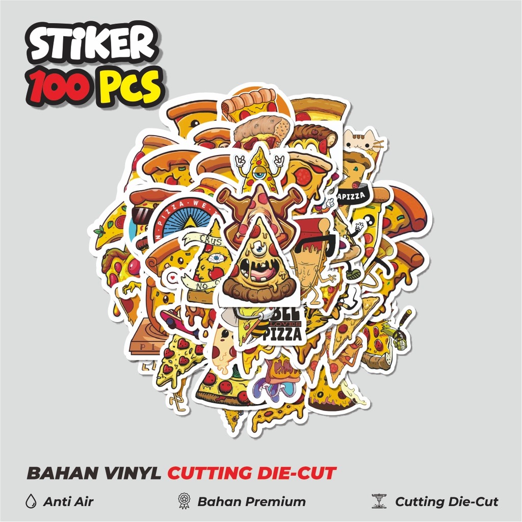

Terbaru! 50 pcs Stiker Food Delicious [Makanan Lezat] Dekorasi Lucu Kreatif untuk Notebook, Skateboard, HP