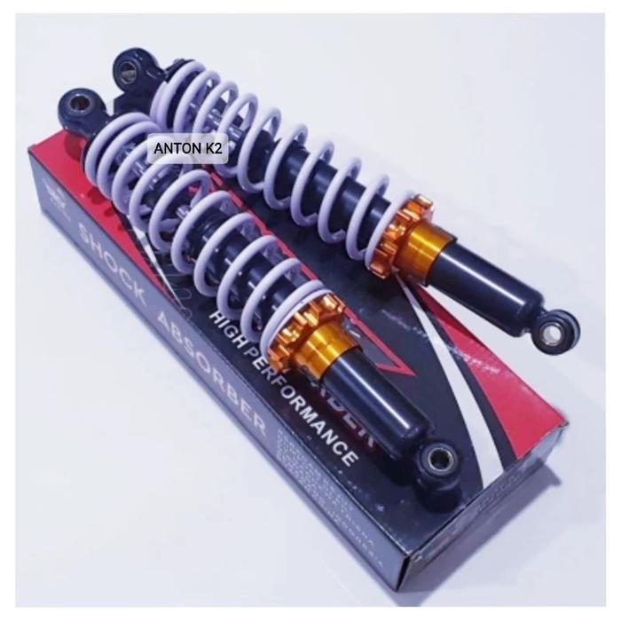 SHOCK BREAKER BELAKANG MOTOR JUPITER/JUPITER Z/JUPITER Z 1 NEW/BURHAN - Putih