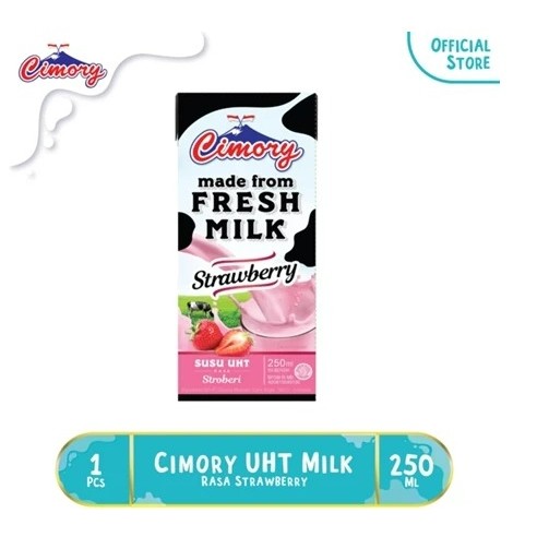 

CIMORY UHT MILK STRAWBERRY 250ML