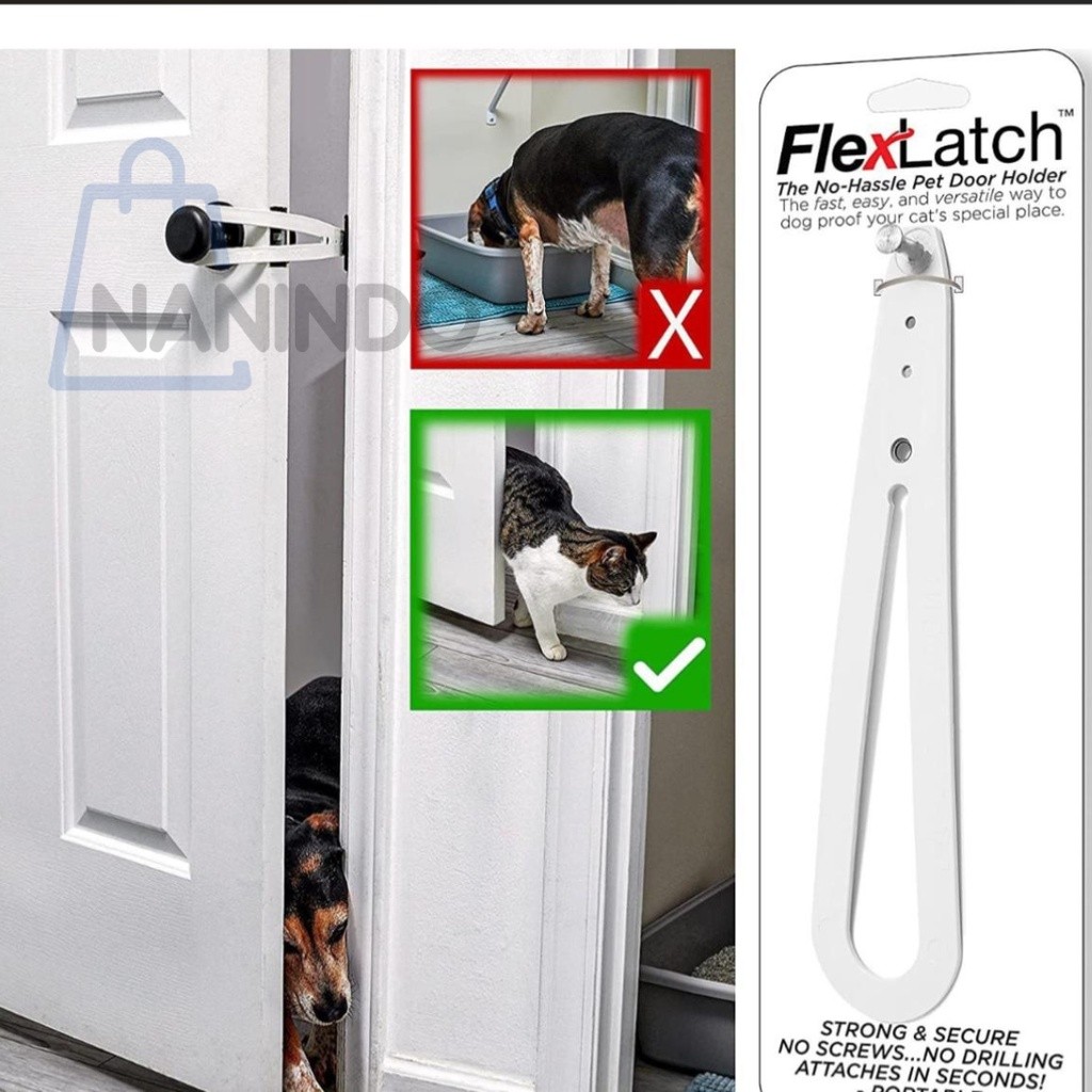 Cat Door Holder Latch