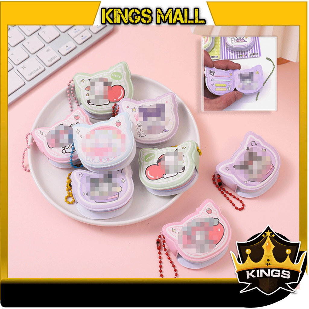 

Kings - S6657 Buku Catatan Gantung Lucu / Buku Kecil / Catatan Kecil dengan Gantungan Rantai / Catatan Kecil Karakter Kartun Imut