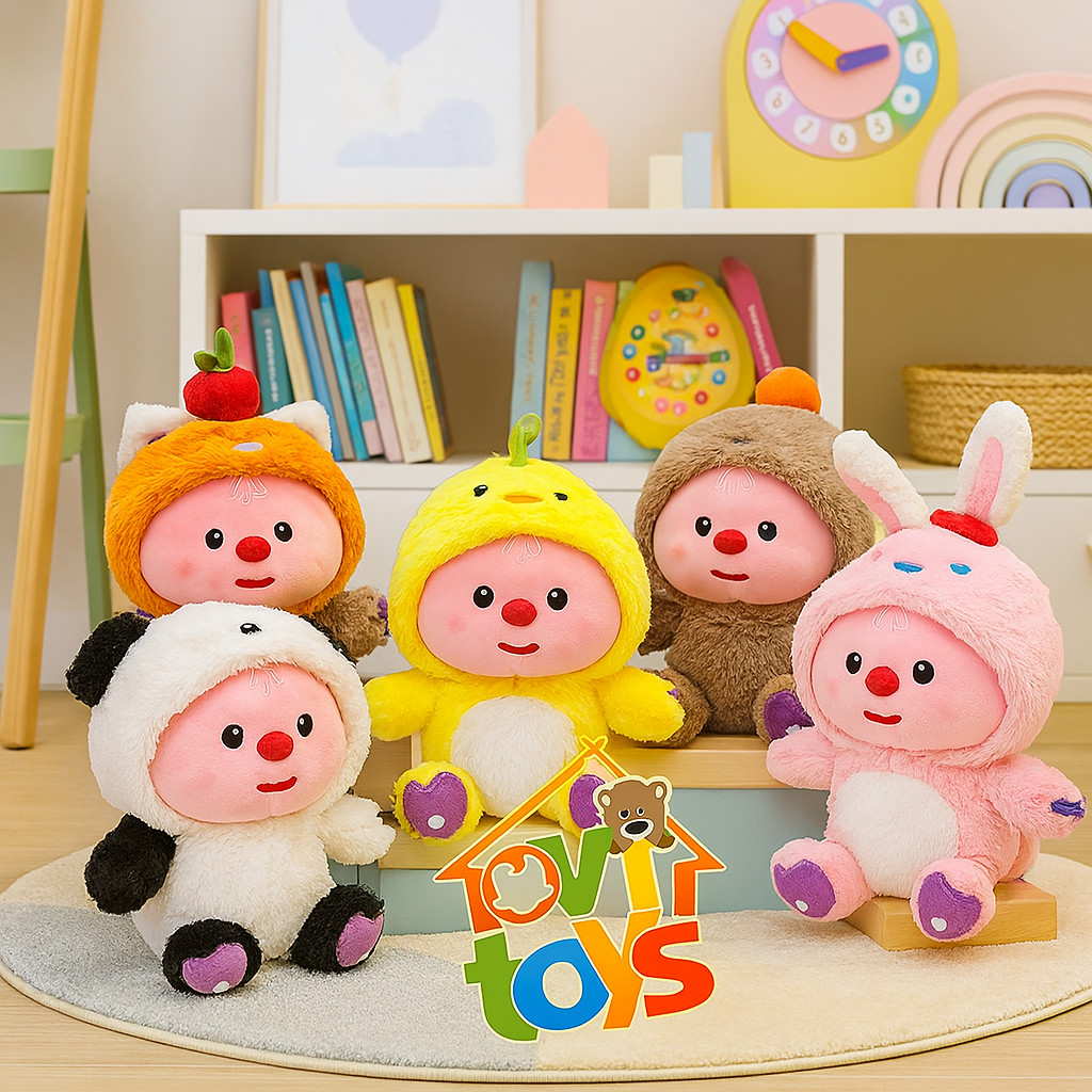 Boneka Mainan Anak Lembut Dolls Viral Hewan Hadiah Kado Pacar Cewek Bonka Melody Bnka Karakter Ank2 