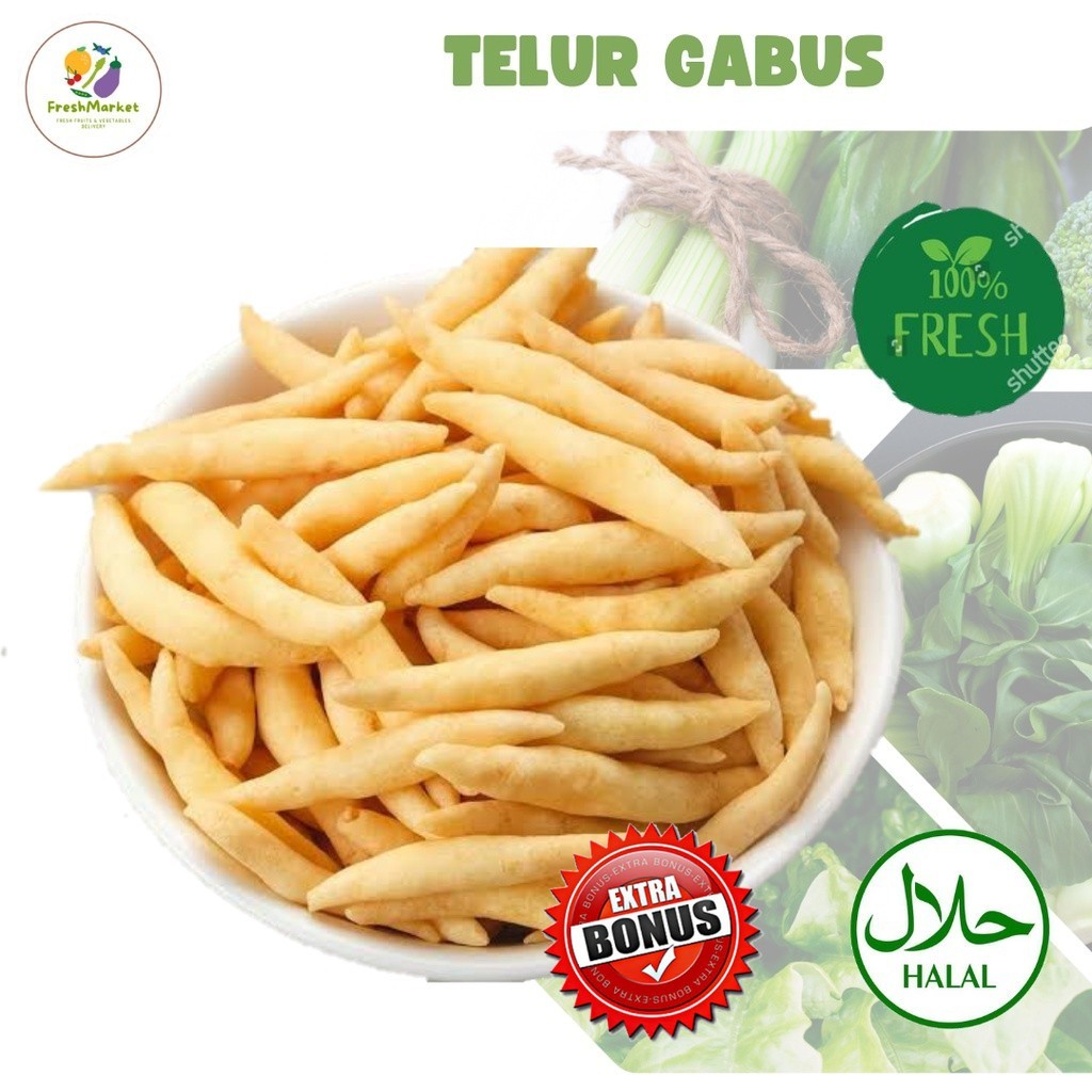 

Telor Gabus Keju 250 Gram Sayurinstant