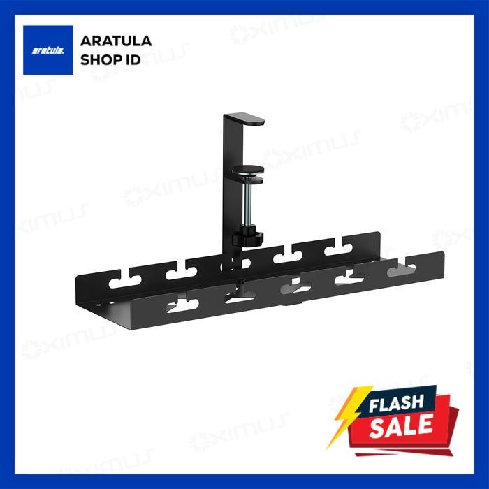 

Oximus C82 C82D C82S Clamp-on Underdesk Cable Management Tray Bracket Storage Kabel Management Jepit Mudah dipasang dengan penjepit yang kuat, baki ini dengan aman menahan kabel, stopkontak, dan adaptor, menjaga semuanya tetap rapi dan tidak terlihat - C8