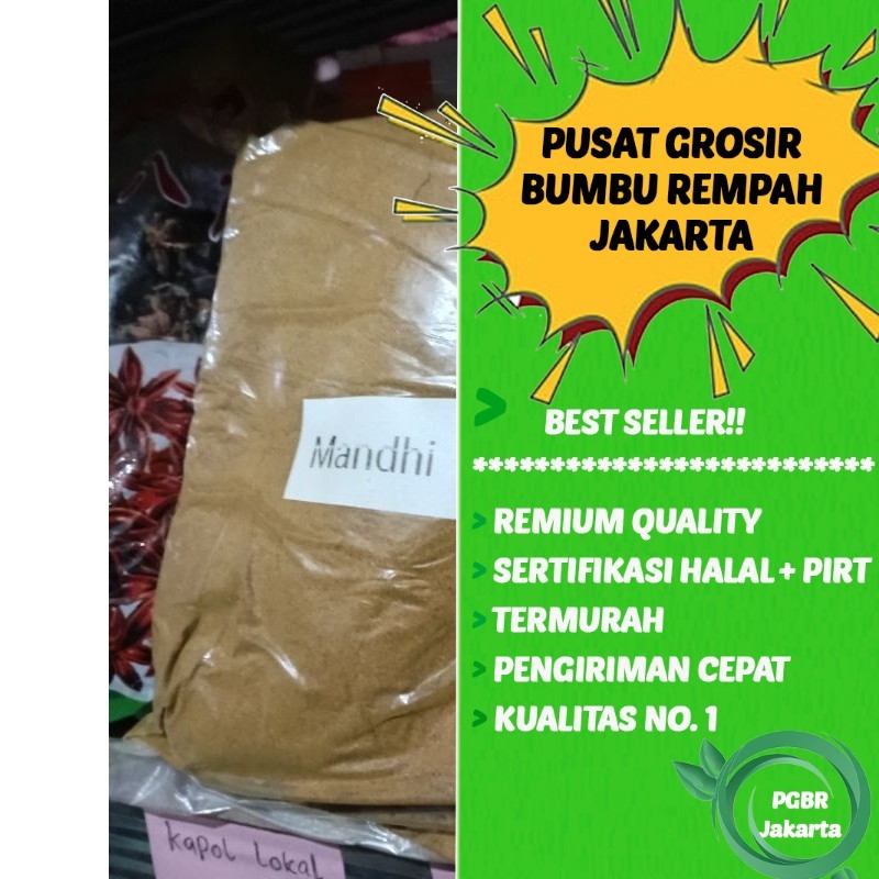 

Bumbu nasi mandhi 1kg untuk 45 kg beras wangi khas timur tengah Grosir