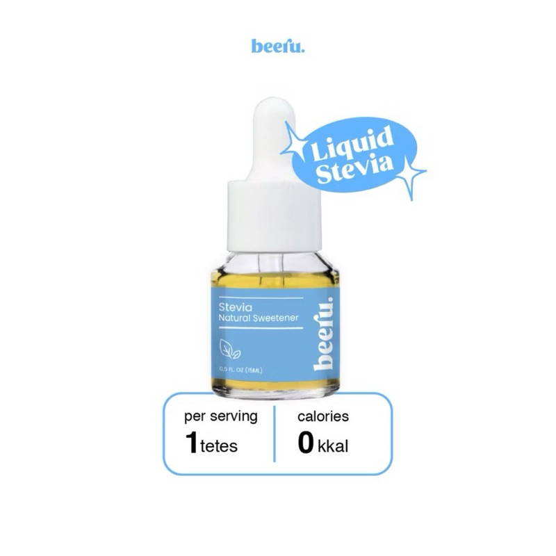 

Beeru Stevia Natural Sweetener - 5mL & 15ml