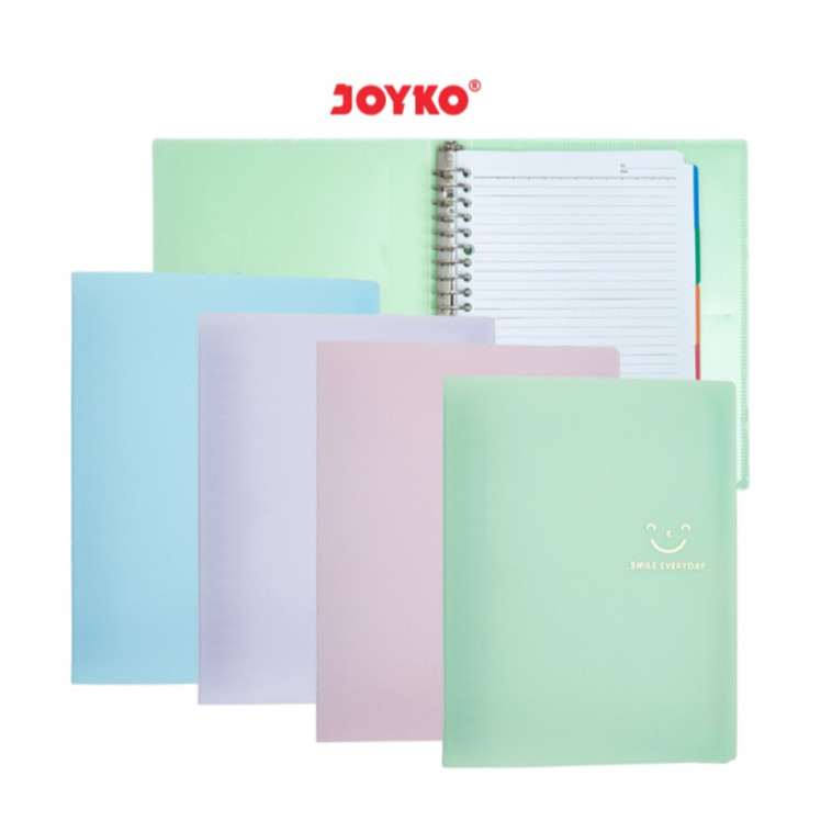 

Map Binder Note A5 Joyko A5 Warna Polos Pastel MHPT-M516 / MHPT M516