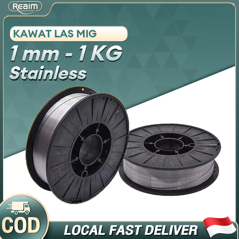 Kawat Las MIG Stainless Wire diameter 1mm berat 1 kg