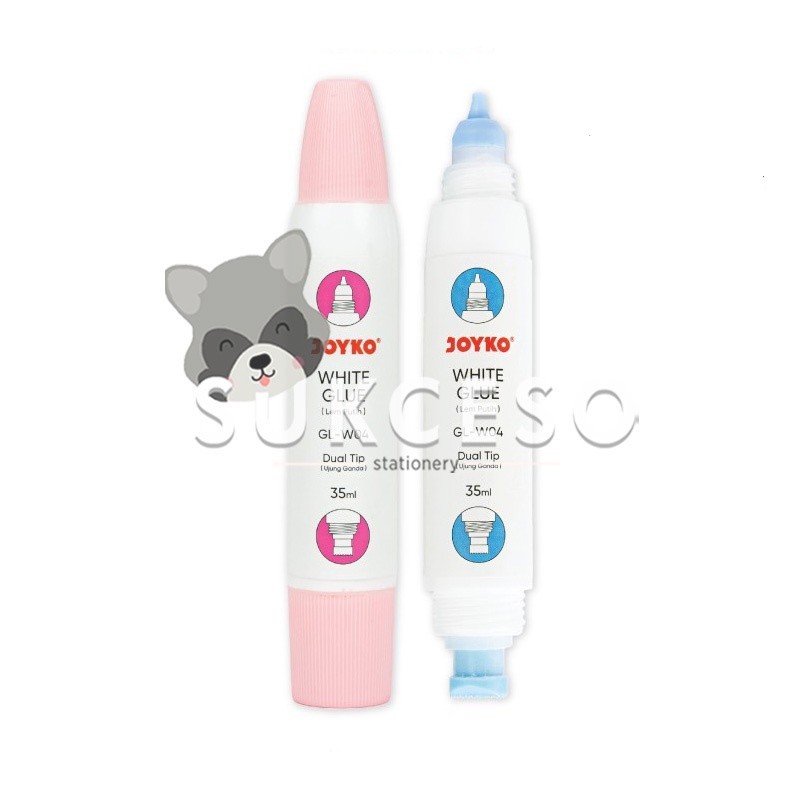 

Joyko Lem Liquid Glue GL-W04 Lem Kertas Cair Dual Tip