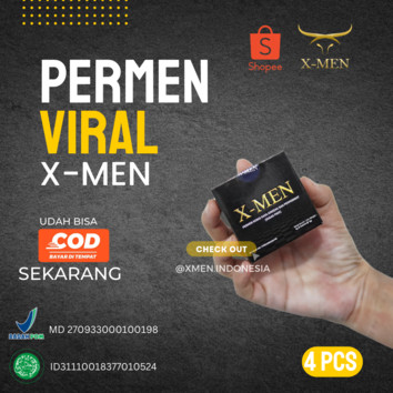 

XMEN PERMEN STAMINA HERBAL GINGSENG 1 BOX (4PCS) 100% ORIGINAL Permen stamina Xmen Candy