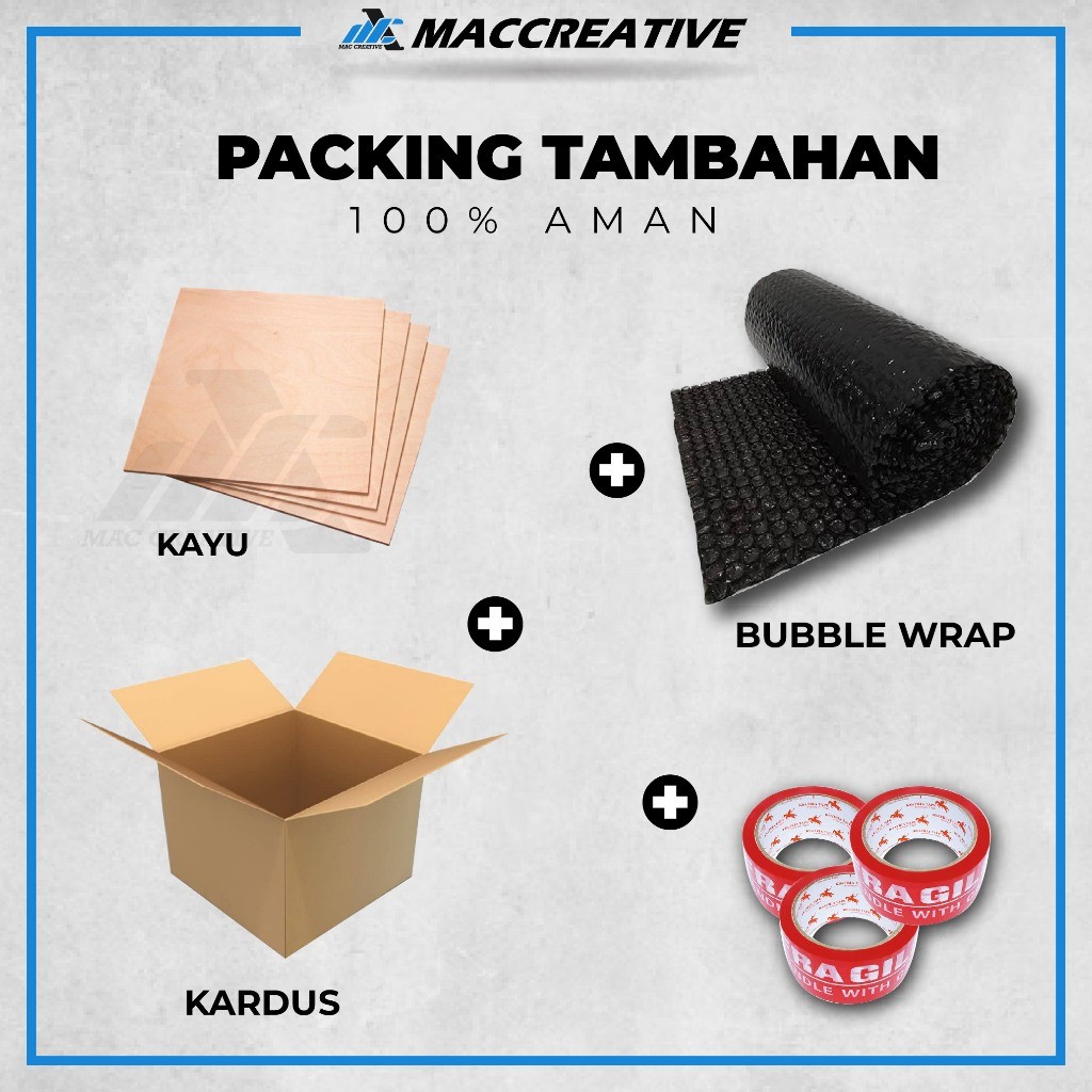 

EXTRA PACKING TAMBAHAN - TAMBAHAN PACKING KARDUS / KAYU / BUBBLE WRAP