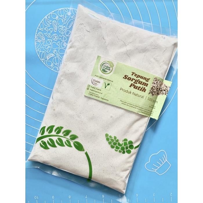 

Tepung Sorgum Putih (Sorghum Flour) Lingkar Organik