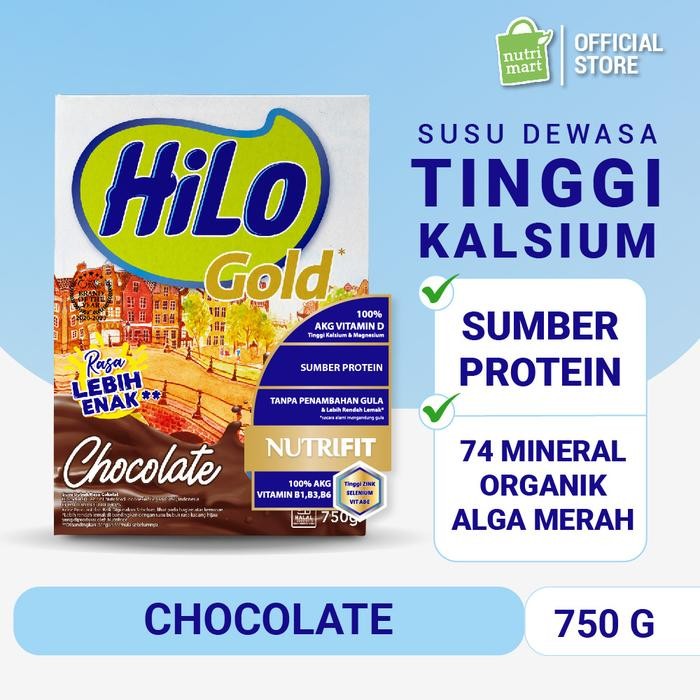 

Hot Produk HiLo Gold Chocolate 750gr - Susu Tinggi Kalsium Terbaik dan Terlaris