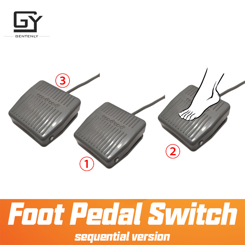 Escape Room Props Foot Control Pedal Switch ON OFF Puzzle Escapement Time Treadle Kits Step On With 