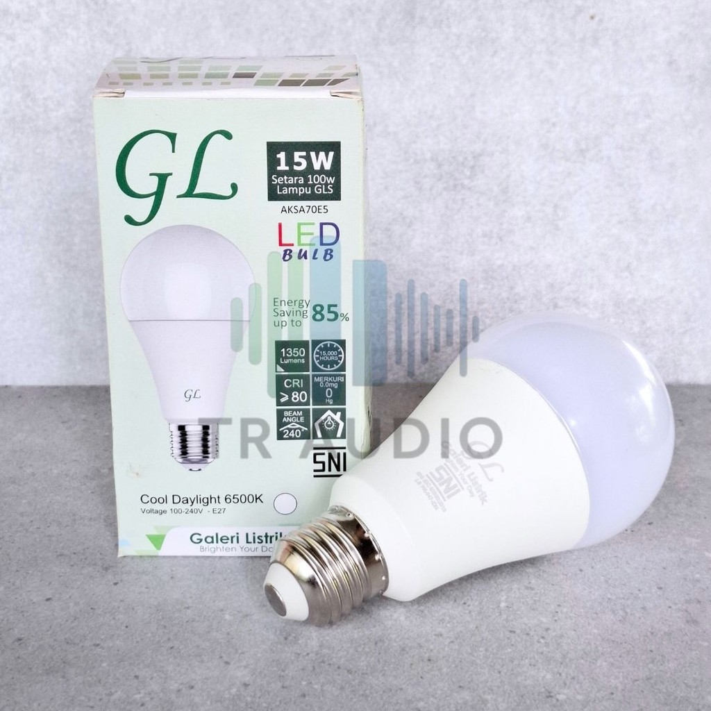 LED GL 15W – Lampu Bohlam LED Cahaya Dingin