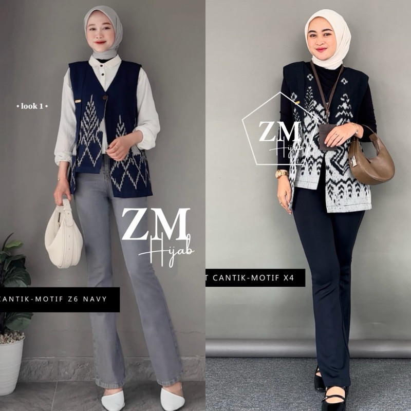 (READY STOK) VEST TENUN ETNIK WANITA MODERN / OUTER TENUN / ROMPI TENUN / OUTER KERJA