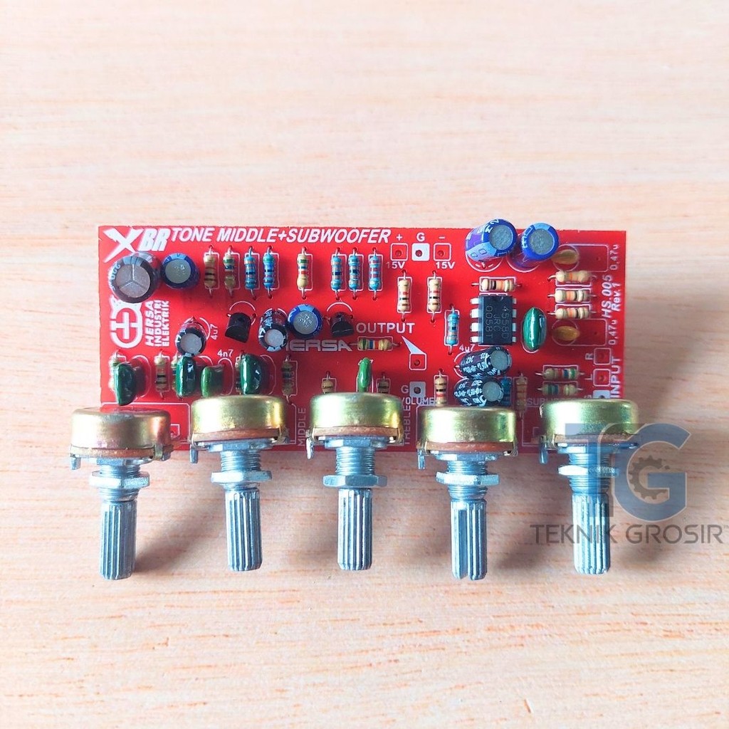 Tone Control Mono XBR – Setting Middle & Subwoofer