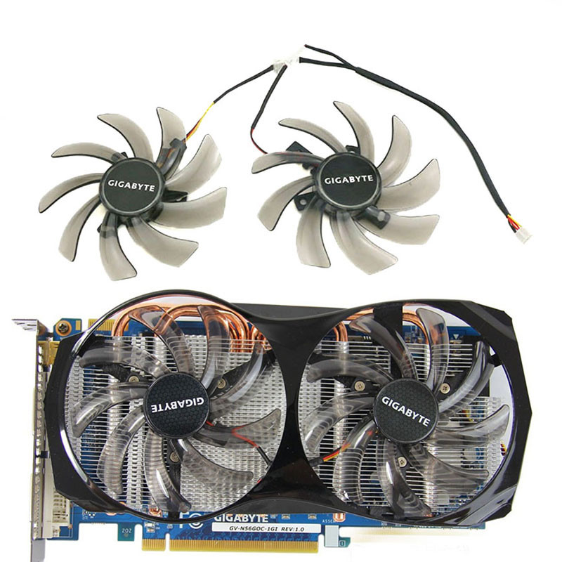NEW 95MM 3PIN PLD10010S12H GV-N670 GPU Fan，For Gigabyte GV-N550 N560 N650 N660 N670 R785、GTX 660 650