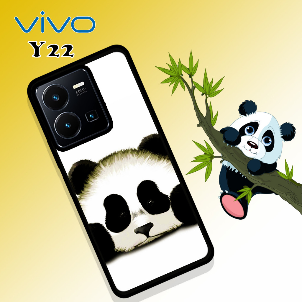 [VV150] SOFTCASE Glossy ALL TYPE VIVO Y22 PANDA