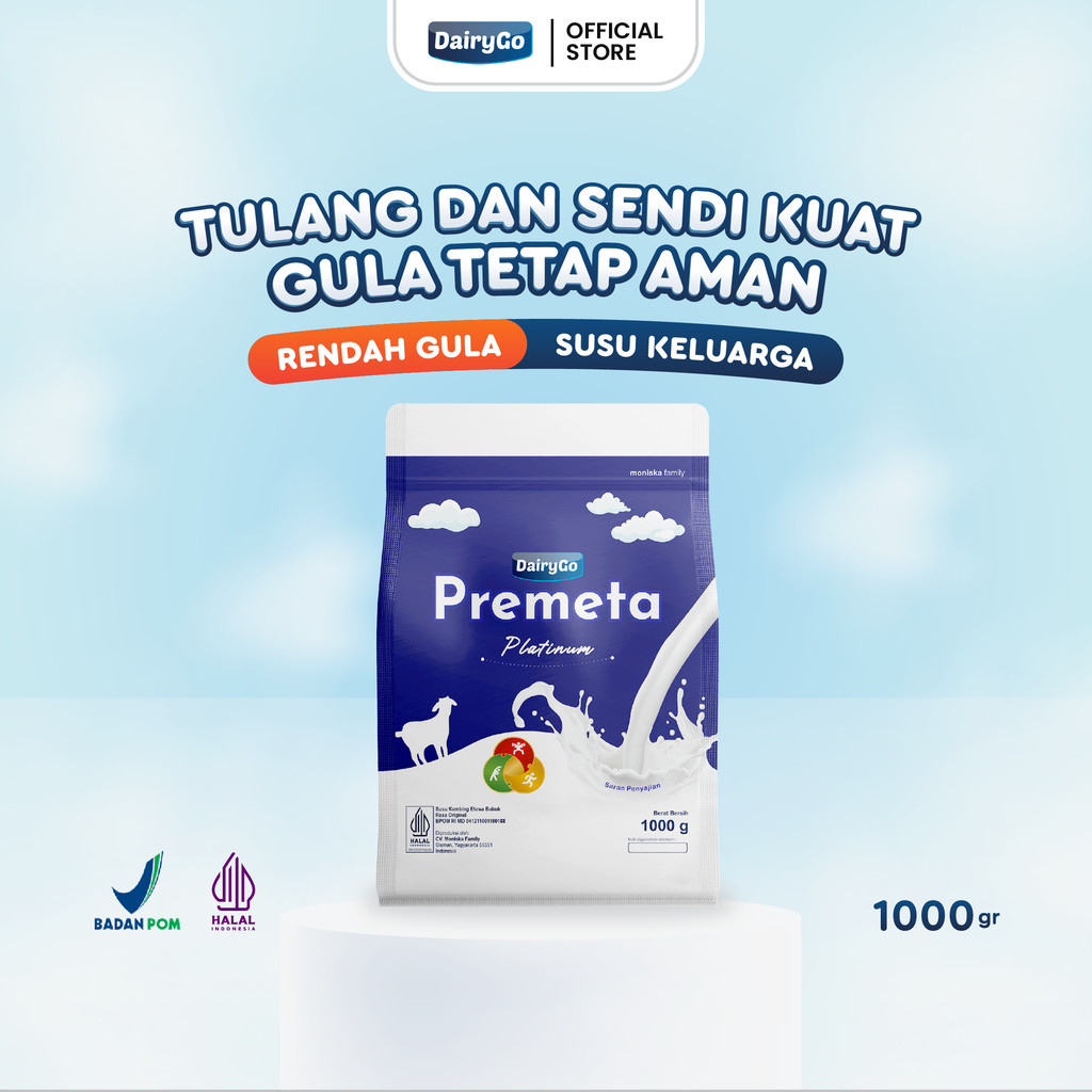 

Etawa Platinum 1000 gram Susu Untuk Nyeri Tulang dan Sendi Rendah Gula